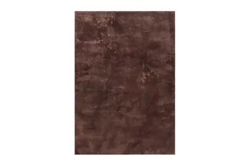 Vaskbart Tæppe Soft - 160x230 cm, Chokolade - Tekstiler - Tæpper - Moderne tæppe - Gangmåtter