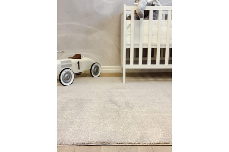 Vaskbart Tæppe Soft - 200x290 cm, Melange Hør - Tekstiler - Tæpper - Moderne tæppe - Gangmåtter