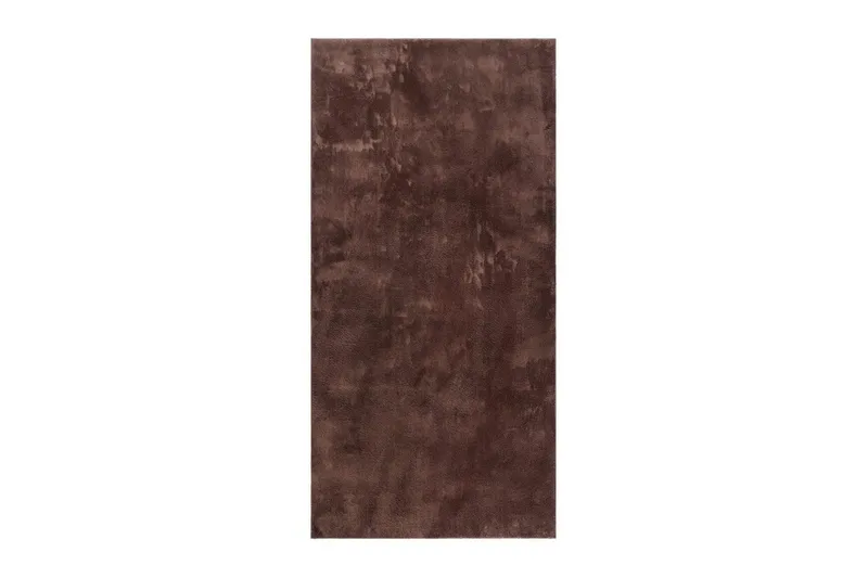 Vaskbart Tæppe Soft, 80x150 cm, Chokolade