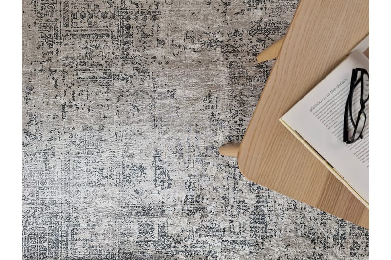 Viney Wiltontæppe 230x340 cm Rektangulær - Grå - Tekstiler - Tæpper - Moderne tæppe - Wiltontæpper