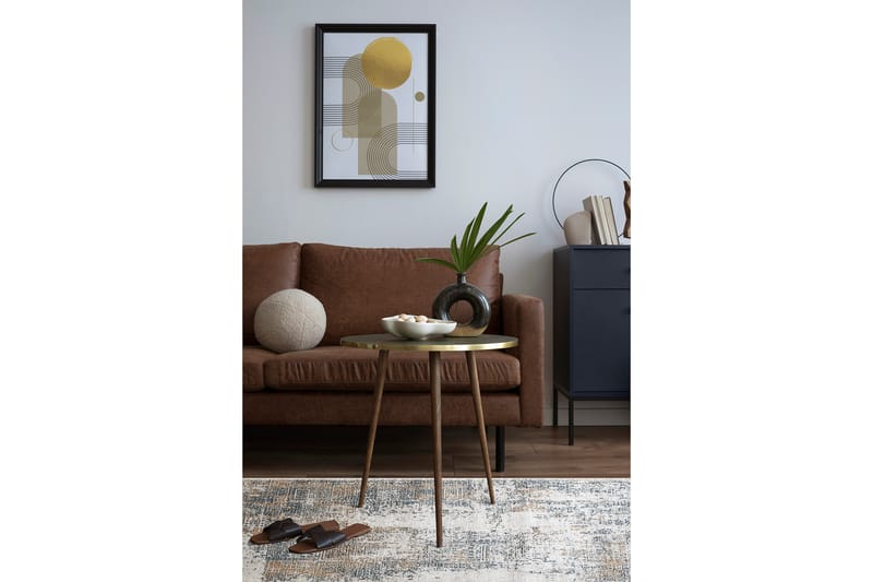 Viney Wiltontæppe 230x340 cm Rektangulær - Guld - Wiltontæpper - Mønstrede tæpper