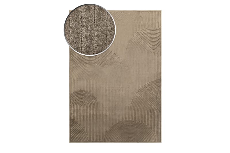 Amore Art Viskosetæppe Rektangulær 160x230 cm - Grøn - Tekstiler - Tæpper - Moderne tæppe - Viskosetæpper & kunstsilketæpper