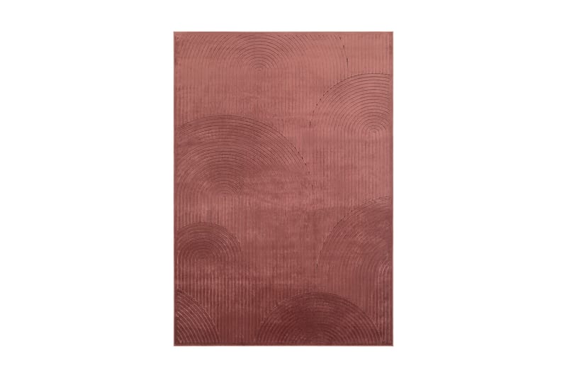Amore Art Viskosetæppe Rektangulær 200x290 cm - Dusty Rose - Viskosetæpper & kunstsilketæpper