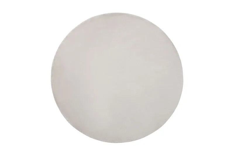 Brinckman Viskostæppe 140 cm Rund, Lysegrå