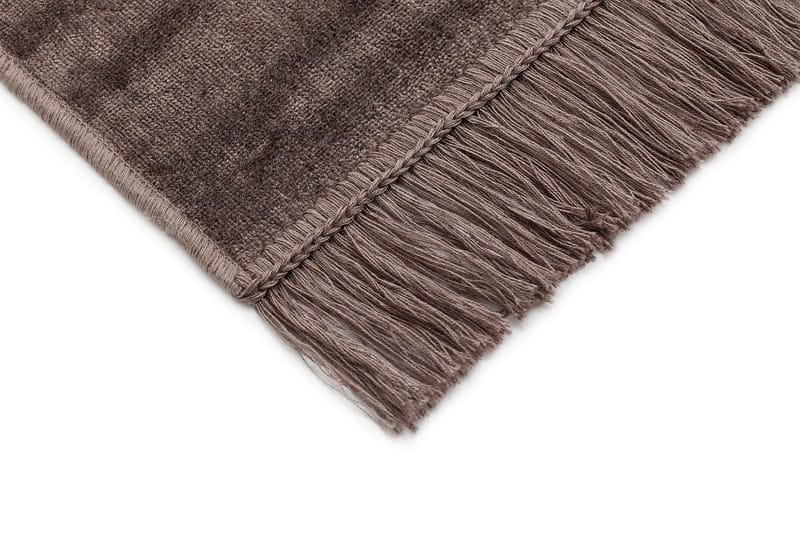 Granada Viskosetæppe 200x290 cm - Taupe - Tekstiler - Tæpper - Moderne tæppe - Viskosetæpper & kunstsilketæpper