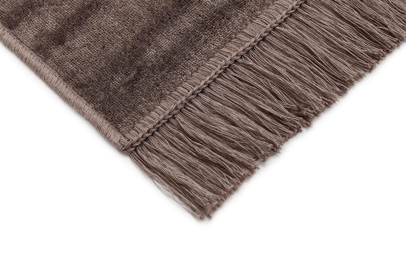 Granada Viskosetæppe 240x330 cm - Taupe - Tekstiler - Tæpper - Moderne tæppe - Viskosetæpper & kunstsilketæpper
