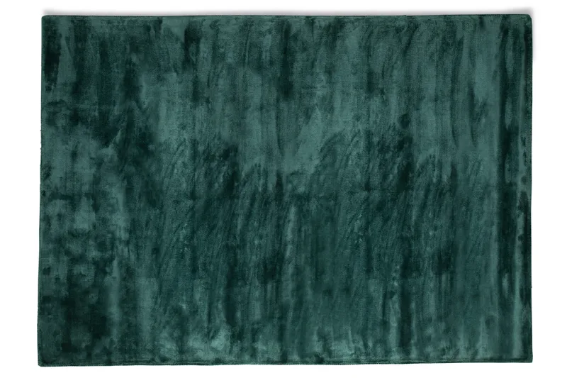 Indra Viskosestof 170x240 - Grønn - Tekstiler - Tæpper - Moderne tæppe - Viskosetæpper & kunstsilketæpper