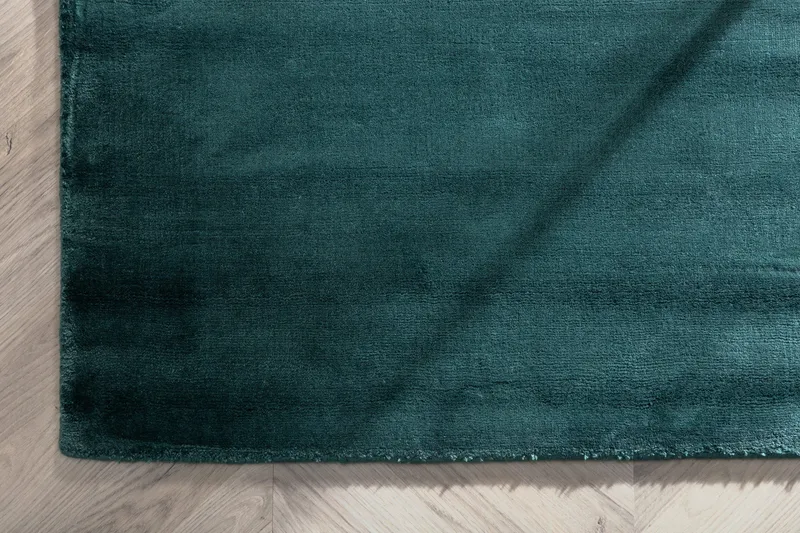 Indra Viskosestof 170x240 - Grønn - Tekstiler - Tæpper - Moderne tæppe - Viskosetæpper & kunstsilketæpper