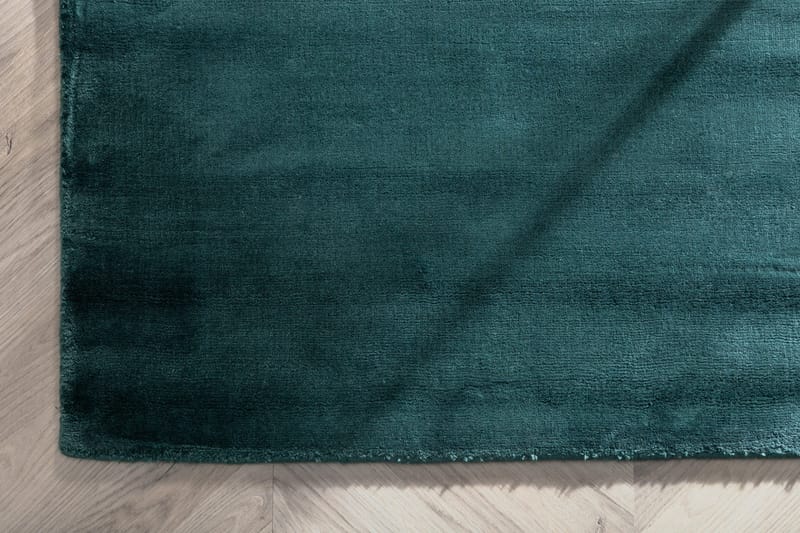 Indra Viskosestof 200x300 - Grønn - Tekstiler - Tæpper - Moderne tæppe - Viskosetæpper & kunstsilketæpper