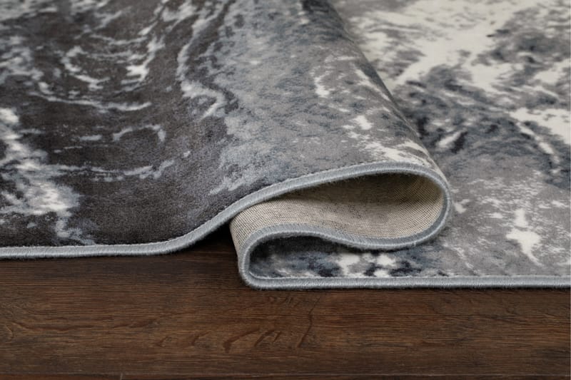 Raadvad Viskosetæppe 160x230 cm - Sølv - Viskosetæpper & kunstsilketæpper - Store tæpper
