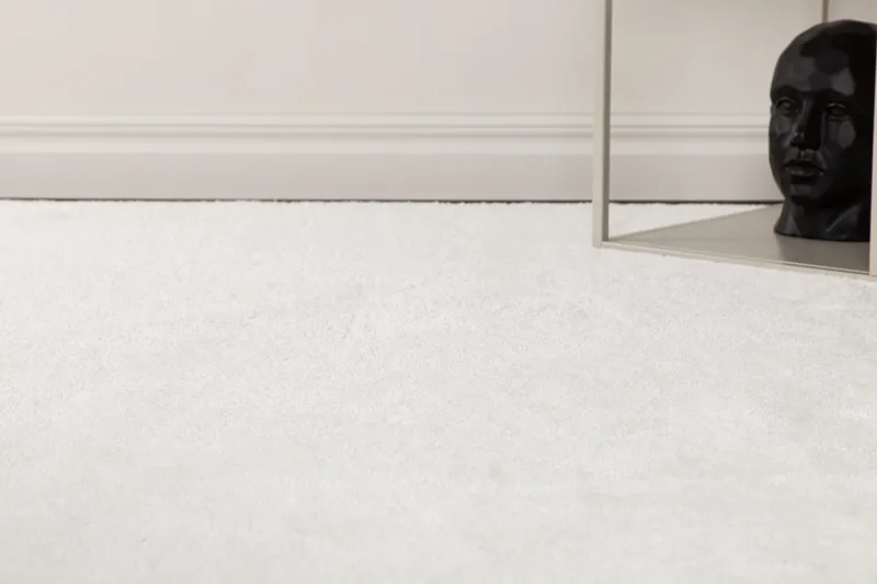 Undra Viskostæppe Rektangulær 170x240 cm - Hvit - Tekstiler - Tæpper - Moderne tæppe - Viskosetæpper & kunstsilketæpper