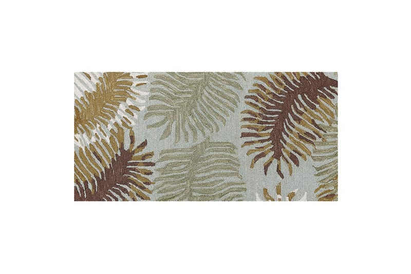 Vize Uldtæppe 80x150 cm Kvadratisk, Brun