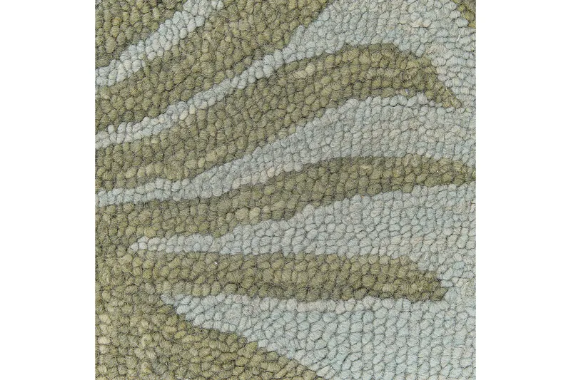 Vize Uldtæppe 80x150 cm Kvadratisk - Brun - Tekstiler - Tæpper - Moderne tæppe - Uldtæppe