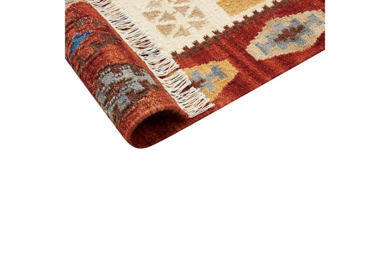 Voskehat Uldtæppe 200x300 cm - Rød - Tekstiler - Tæpper - Moderne tæppe - Uldtæppe