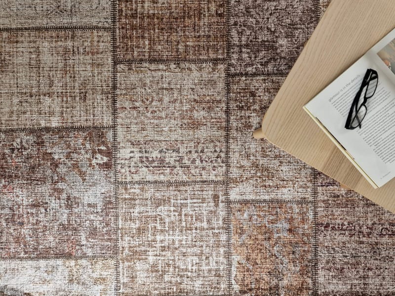 Wiltonmatta KM Home Taupe 80x300 cm - Tekstiler - Tæpper - Moderne tæppe - Wiltontæpper