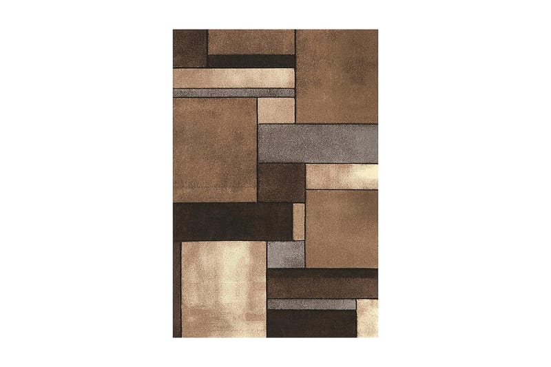 Contreras Brick Tæppe 80x150 cm - Natur - Wiltontæpper - Mønstrede tæpper - Store tæpper