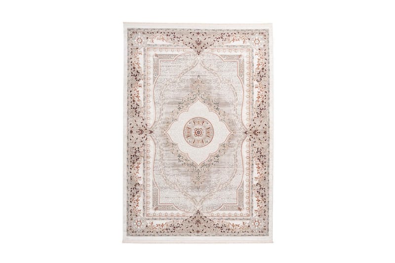 Coulia Tæppe Nga Grå/Lyserød 160x230 cm - Orientalske tæpper - Persisk tæppe