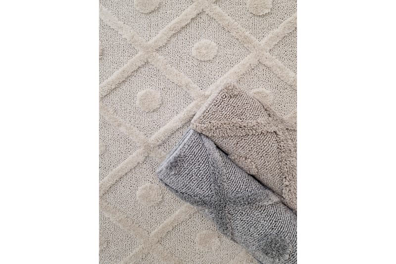 Doriane Circle Wilton-tæppe 160x230 cm - Linnedbeige - Tekstiler - Tæpper - Moderne tæppe - Wiltontæpper