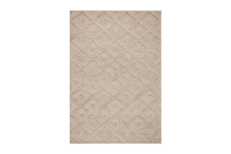 Doriane Circle Wilton-tæppe 160x230 cm - Linnedbeige - Tekstiler - Tæpper - Moderne tæppe - Wiltontæpper