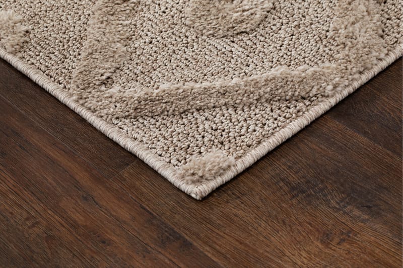 Doriane Circle Wilton-tæppe 160x230 cm - Linnedbeige - Tekstiler - Tæpper - Moderne tæppe - Wiltontæpper