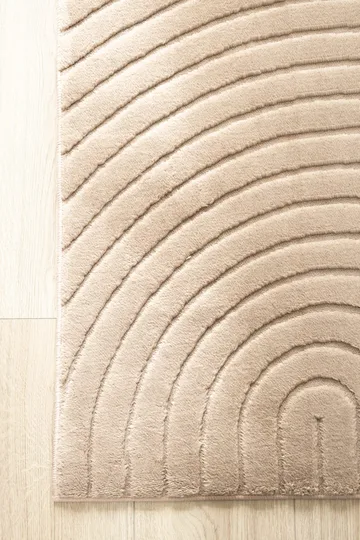 Maskinvævet tæppe Cozy Zen 200x290 cm - Taupe - Tekstiler - Tæpper - Moderne tæppe - Wiltontæpper