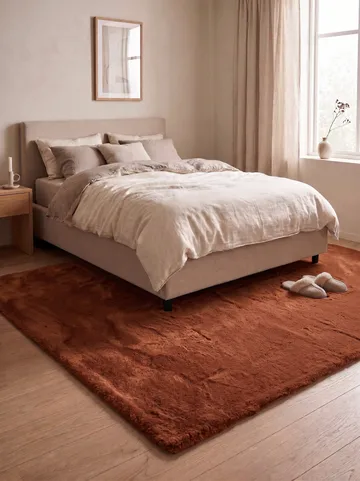 Maskinvævet tæppe KM Home Heaven Deluxe 200x290 Rust - Rust - Tekstiler - Tæpper - Moderne tæppe - Wiltontæpper