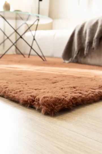 Maskinvævet tæppe KM Home Heaven Deluxe 200x290 Rust - Rust - Tekstiler - Tæpper - Moderne tæppe - Wiltontæpper