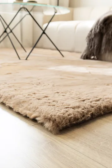 Maskinvævet tæppe KM Home Heaven Deluxe 230x330 Mørk hør - mørk hør - Tekstiler - Tæpper - Moderne tæppe - Wiltontæpper