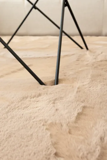 Maskinvævet tæppe KM Home Heaven Deluxe 230x330 Mørk hør - mørk hør - Tekstiler - Tæpper - Moderne tæppe - Wiltontæpper