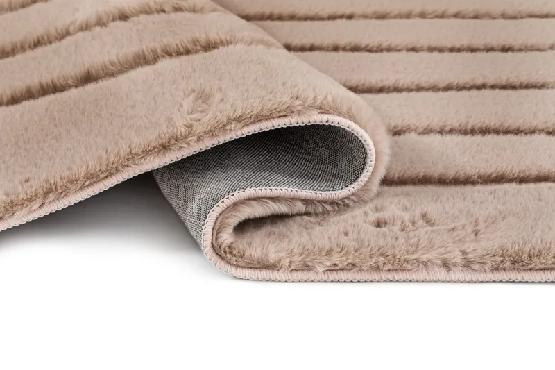 Maskinvævet tæppe KM Home Heaven Modern 160x230 Taupe - Taupe - Tekstiler - Tæpper - Moderne tæppe - Wiltontæpper