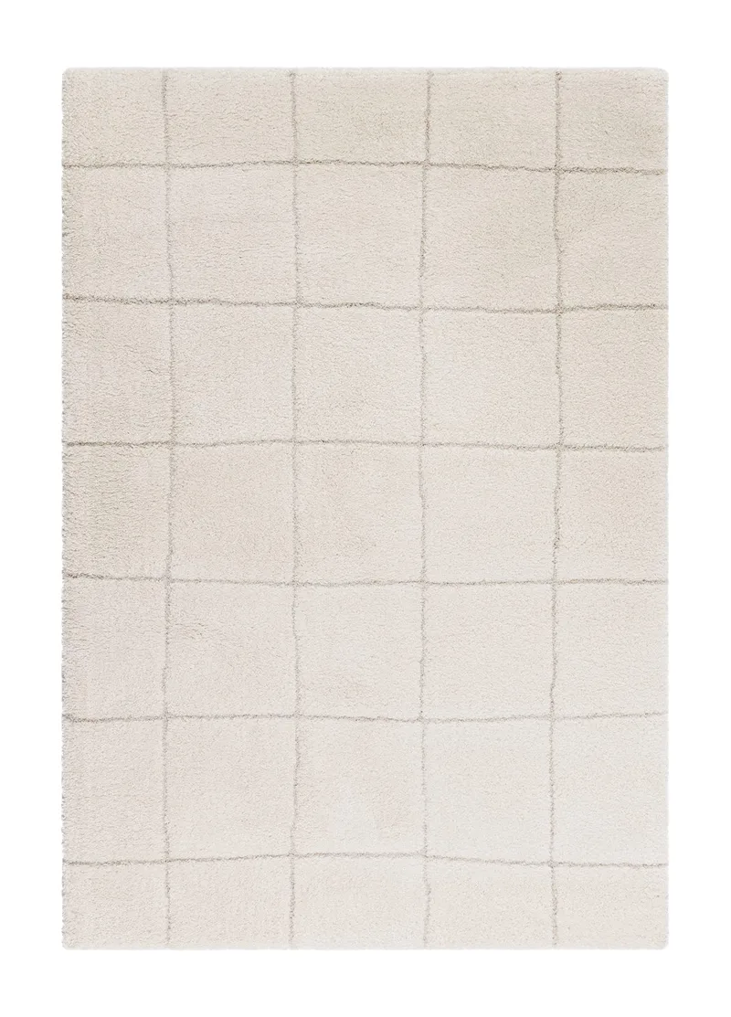 Maskinvævet tæppe KM Home Montana Square 280x380 Creme, Creme