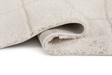 Maskinvævet tæppe KM Home Montana Square 280x380 Creme - Creme - Tekstiler - Tæpper - Moderne tæppe - Wiltontæpper