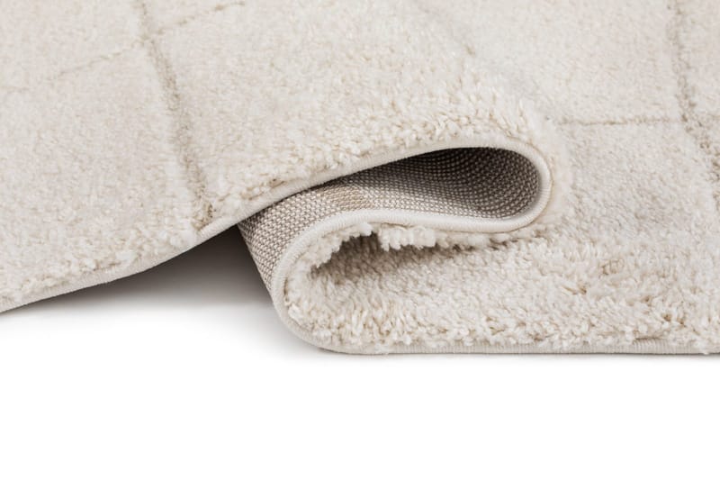 Maskinvævet tæppe KM Home Montana Square 280x380 Creme - Creme - Tekstiler - Tæpper - Moderne tæppe - Wiltontæpper
