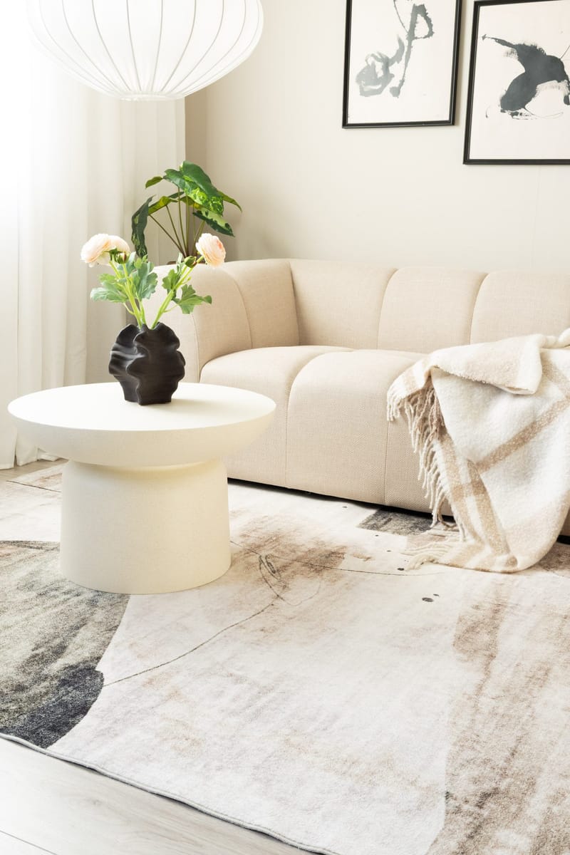 Maskinvævet tæppe KM Home Tarfaya 160x230 cm Grøn - Grøn - Tekstiler - Tæpper - Moderne tæppe - Wiltontæpper