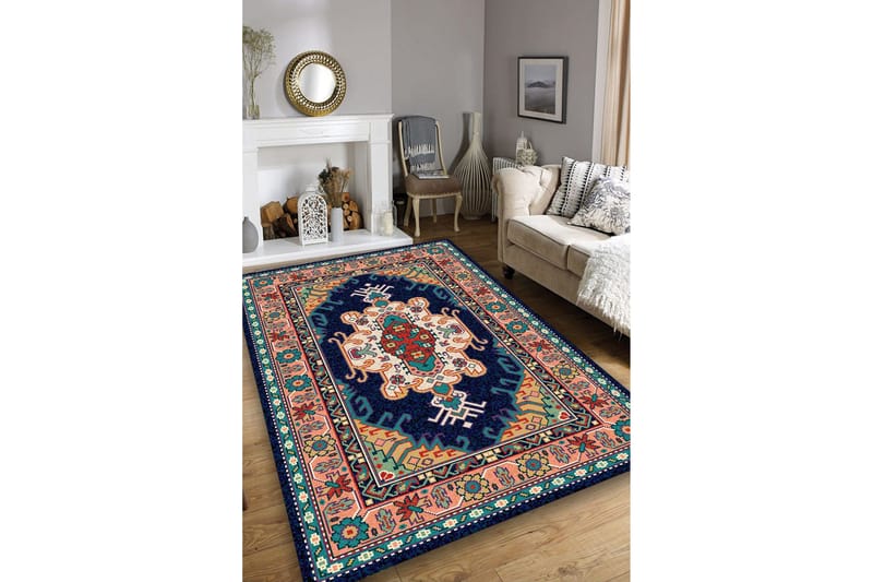 Niru Wilton-tæppe 200x290 cm Rektangulært, Flerfarvet