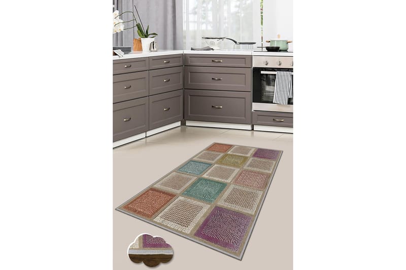 Nobukazu Wilton-tæppe 60x100 cm Rektangulær, Flerfarvet