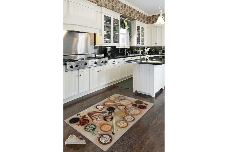 Nobumasa Wilton-tæppe 60x100 cm Rektangulær, Flerfarvet