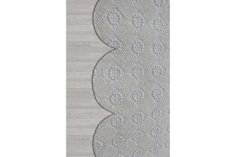 Nodoka Wilton-tæppe 60x100 cm Rektangulært - Rød/Grå - Tekstiler - Tæpper - Moderne tæppe - Wiltontæpper