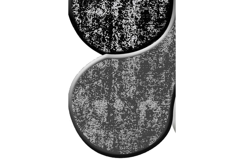 Nodoka Wilton-tæppe 60x100 cm Rektangulært - Rød/Grå - Tekstiler - Tæpper - Moderne tæppe - Wiltontæpper