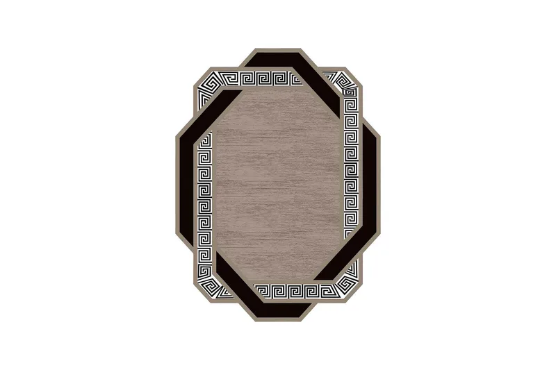 Noman Wilton-tæppe 120x180 cm Rektangulært - Flerfarvet - Tekstiler - Tæpper - Moderne tæppe - Wiltontæpper