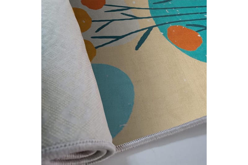 Noore Wilton-tæppe 80x140 cm Rektangulært - Flerfarvet - Tekstiler - Tæpper - Moderne tæppe - Wiltontæpper