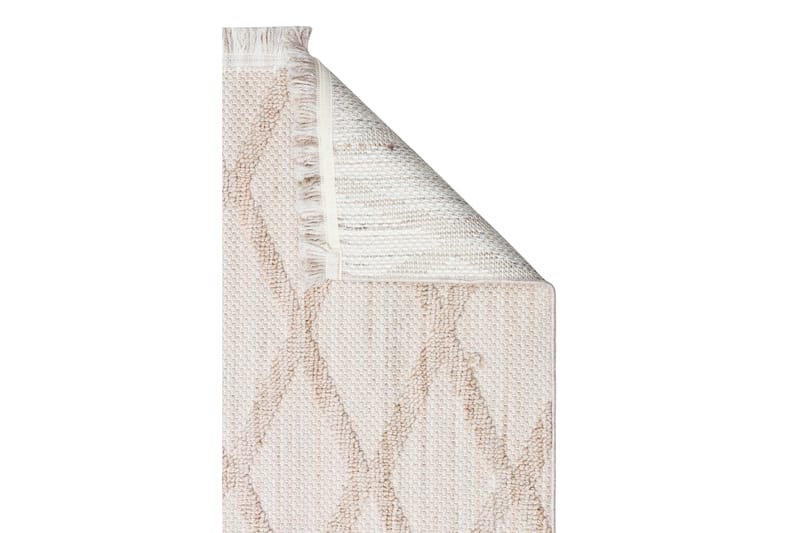 Norihiro Løber 80x150 cm Rektangulær - Beige - Tekstiler - Tæpper - Moderne tæppe - Wiltontæpper