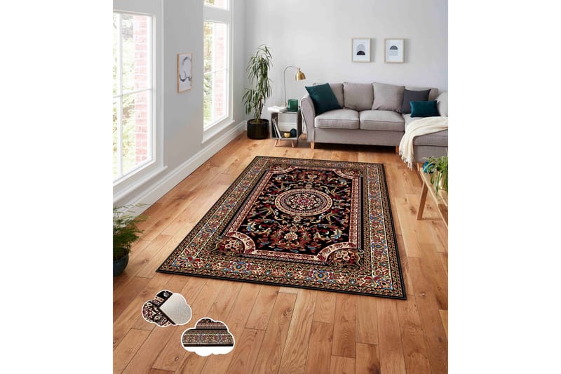 Nunki Wilton-tæppe 160x230 cm Rektangulært - Flerfarvet - Tekstiler - Tæpper - Moderne tæppe - Wiltontæpper