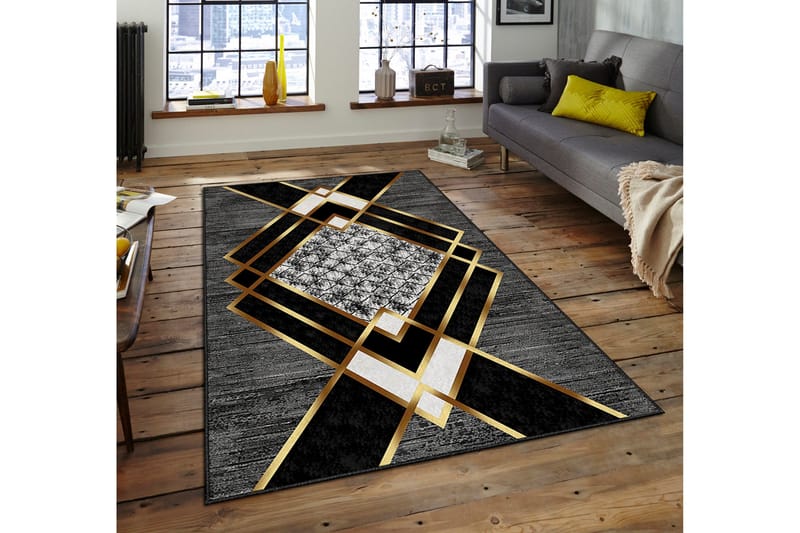 Nunki Wilton-tæppe 160x230 cm Rektangulært - Flerfarvet - Tekstiler - Tæpper - Moderne tæppe - Wiltontæpper