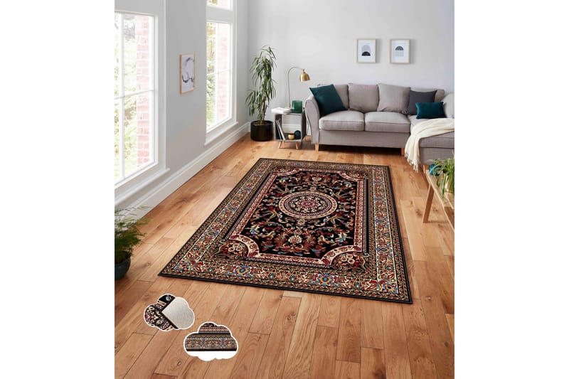 Nunki Wilton-tæppe 80x140 cm Rektangulært - Flerfarvet - Tekstiler - Tæpper - Moderne tæppe - Wiltontæpper