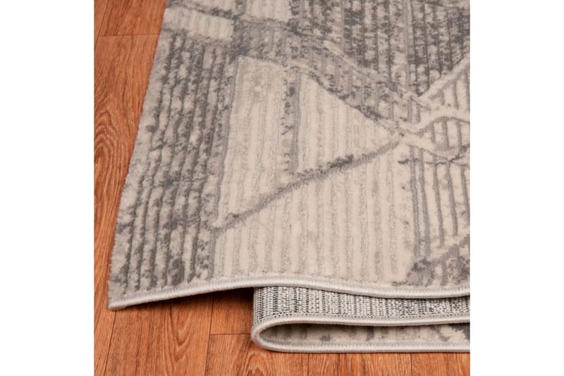 Omprakash Wilton-tæppe 200x290 cm Rektangulær - Grå/Beige/Brun - Tekstiler - Tæpper - Moderne tæppe - Wiltontæpper
