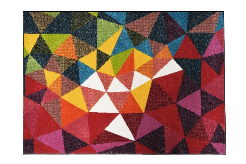 Parathvi Wilton-tæppe 200x290 cm Rektangulær - Flerfarvet - Tekstiler - Tæpper - Moderne tæppe - Wiltontæpper