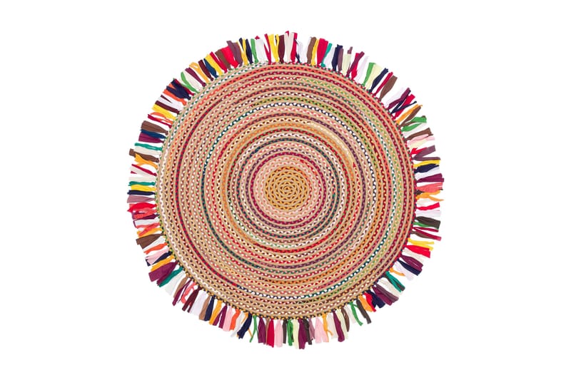 Saroshe Tæppe 90x90 cm, Flerfarvet