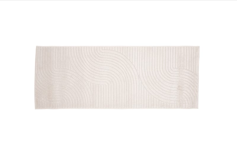 Vince Wilton tæppe 80x200 cm Rektangulær, Hvid