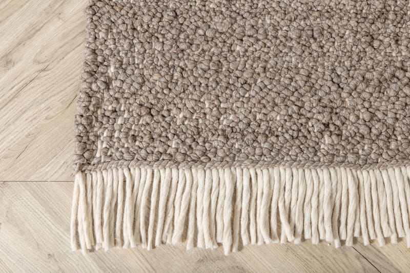 Wool carpet Venture Home Brown 200x300 cm - Tekstiler - Tæpper - Moderne tæppe - Uldtæppe